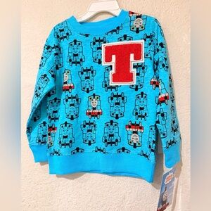 Thomas the engine toddler kids sweater size 4T NEW WITH TAGS